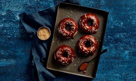 Baked Coffee Donuts